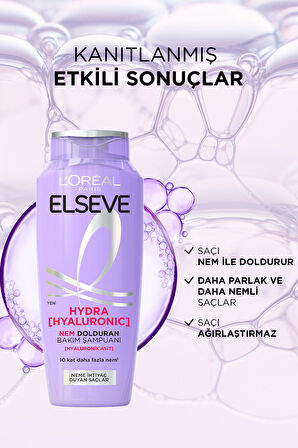 Elseve Hydra [Hyaluronic] Nem Dolduran Şampuan 300ml 